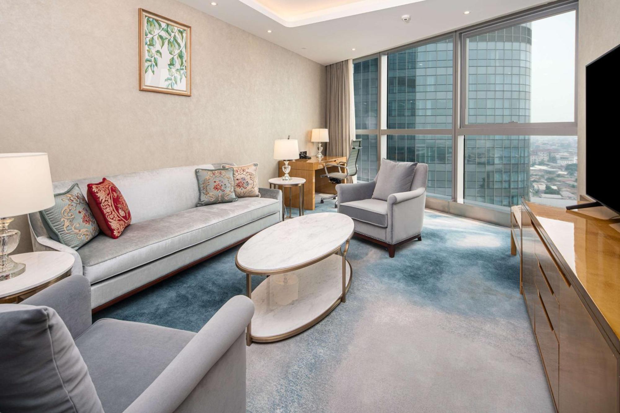 Hilton Brazzaville Les Tours Jumelles Hotel & Residences Εξωτερικό φωτογραφία